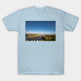 The mermaid at Seaton Sluice Harbour T-Shirt